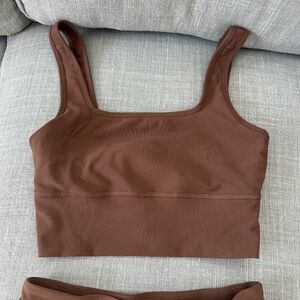 Recess Pearson Skirt and Stevie Crop Top in Expresso Size Small Set